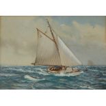 Montague Dawson Sailboat racing, No.