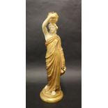 A Royal Worcester porcelain figure "The Water Carrier",