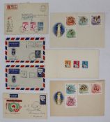 Olympic Games - Stamps, "Timbres speciaux emis a l'occasion du jubilee Olympique,