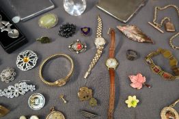 A lady's Smiths Empire wristwatch together with other wristwatches,