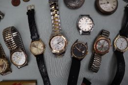 A gentleman's Rotary wristwatch together with other watches,
