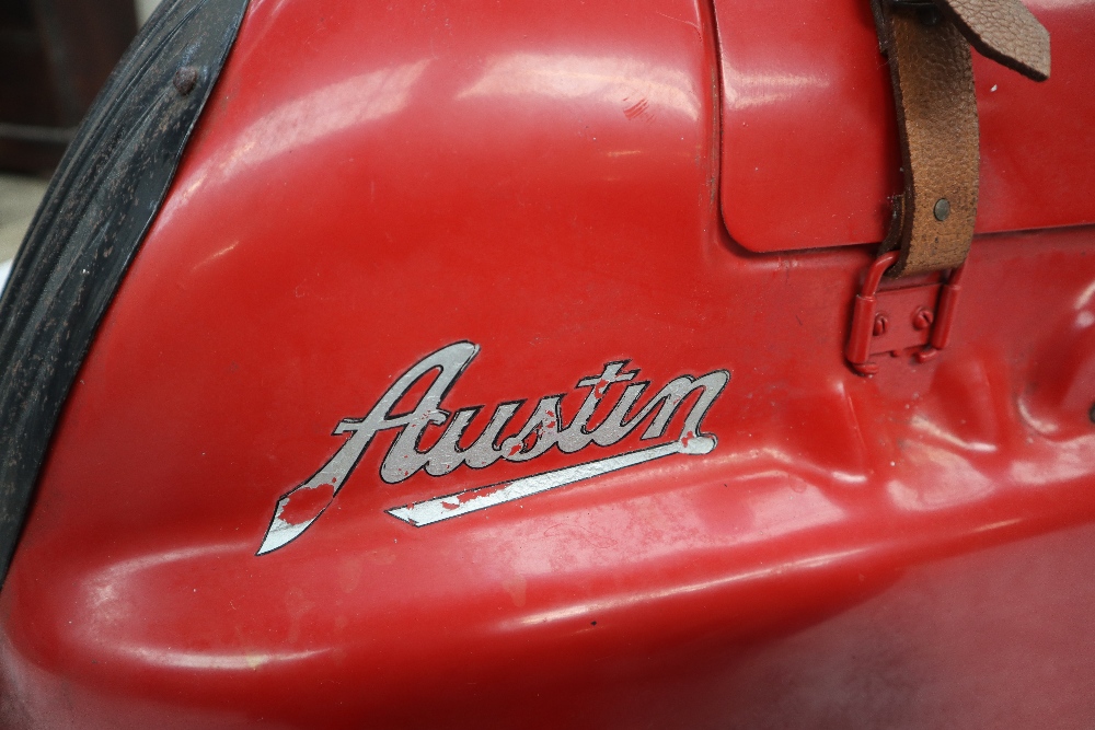 A 1949 Austin Pathfinder pedal car, stamped under the seat 1 36 5 49, - Image 4 of 28