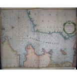 Capt Greenville Collins A chart of St George's channel to Sr Richard Rooth...