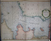 Capt Greenville Collins A chart of St George's channel to Sr Richard Rooth...