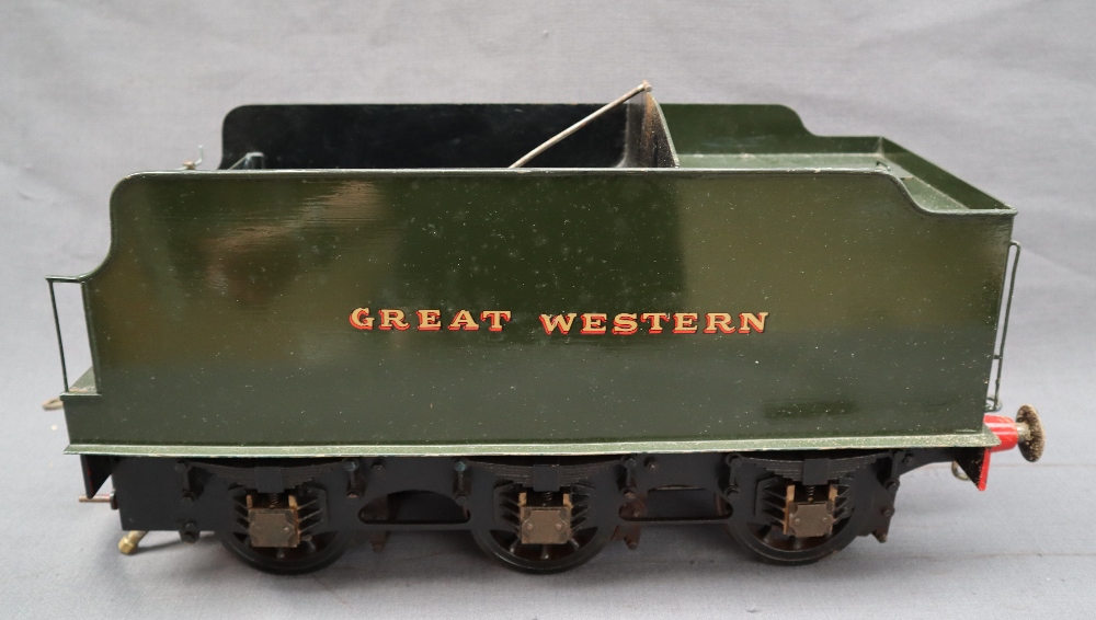 A live steam engine, in green livery together with a GWR tender in green, another tender, - Image 2 of 14