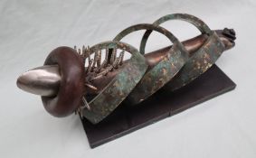 Robert Harding Snug Bug Bronze and stainless steel 43cm long