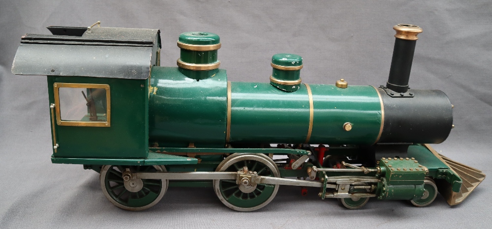 A live steam engine, in green livery together with a GWR tender in green, another tender, - Image 12 of 14