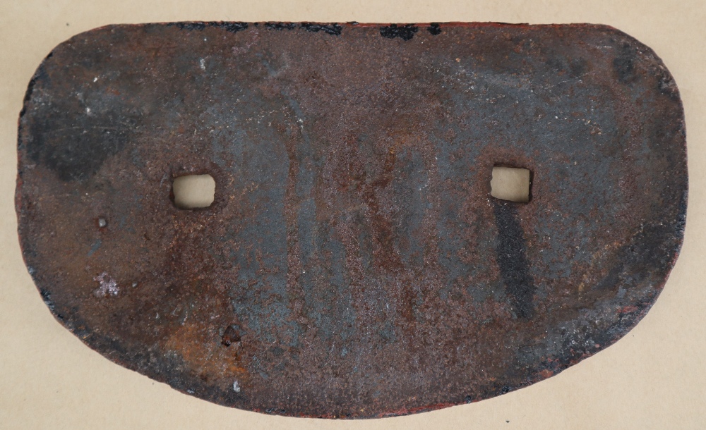 A railway wagon plate for LNER 21 Tons, 1946, Darlington 289364, of flattened oval form, - Image 4 of 4