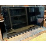 A Panasonic 40" LED television, Model number TX-40DS500B together witrh a wall mount, (sold as seen,