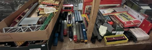 Hornby Railways - a collection of locomotives, carriages, buildings,