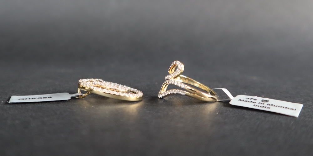 Gemporia - A 9ct gold Tomas Rae diamond pendant, set with round cut diamonds totalling 1ct, - Image 4 of 5