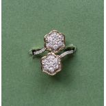 Gemporia - A 9ct gold Tomas Rae diamond ring,