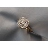 Gemporia - A 9ct gold Tomas Rae diamond ring, set with round cut diamonds totalling 3/4ct,