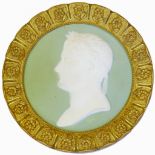 CAMEO PLAQUE, PRESUMABLY WEDGEWOOD