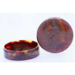 TORTOISESHELL SNUFF BOX