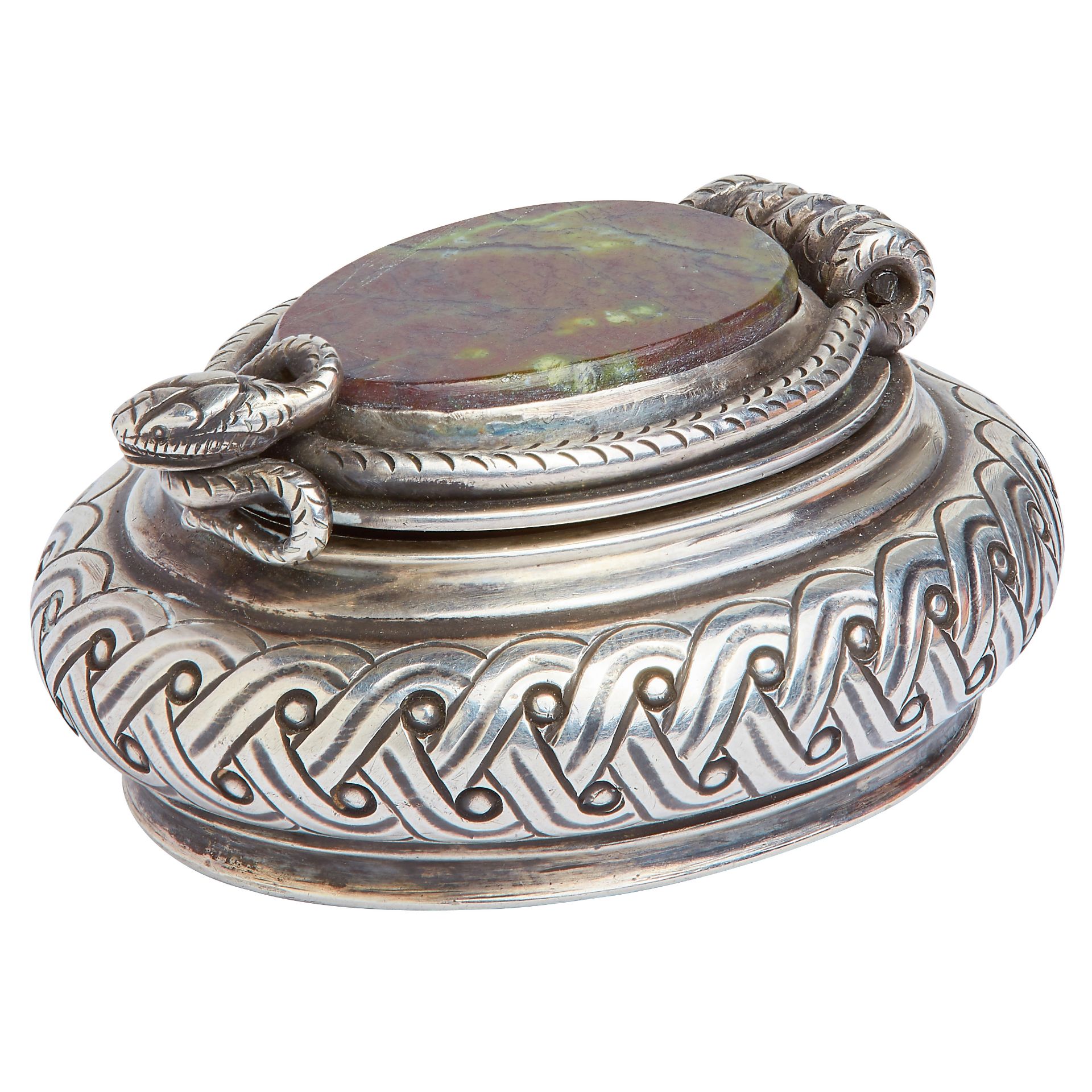 NO RESERVE, SILVER SNUFF BOX