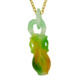 NO RESERVE, JADE PENDANT NECKLACE