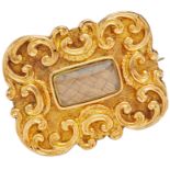 ANTIQUE SCROLLING BROOCH