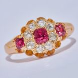 RUBY AND DIAMOND RING