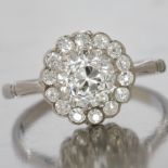 DIAMOND CLUSTER RING