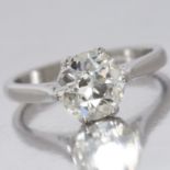 DIAMOND SOLITAIRE RING,