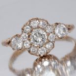 DIAMOND CLUSTER RING