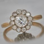 DIAMOND CLUSTER RING