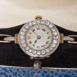 DIAMOND WRIST WATCH