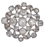 GEORGIAN DIAMOND BROOCH