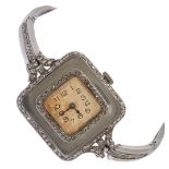 VINTAGE DIAMOND LADIES DRESS WATCH