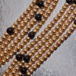 GOLD BEAD NECKLACE