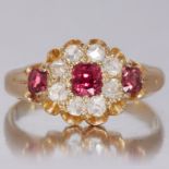 RUBY AND DIAMOND RING