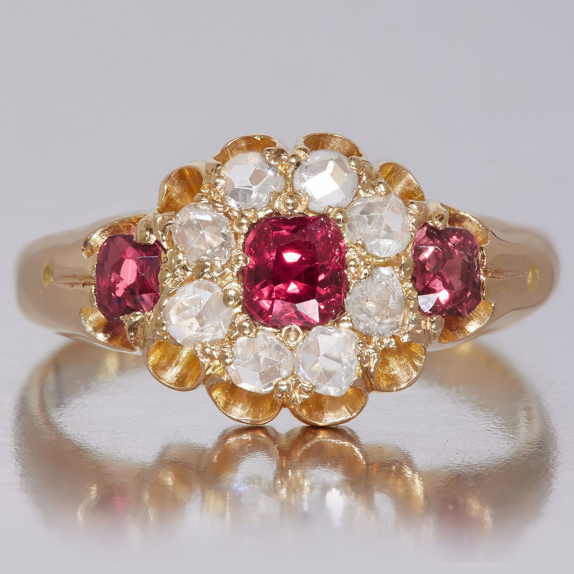 RUBY AND DIAMOND RING