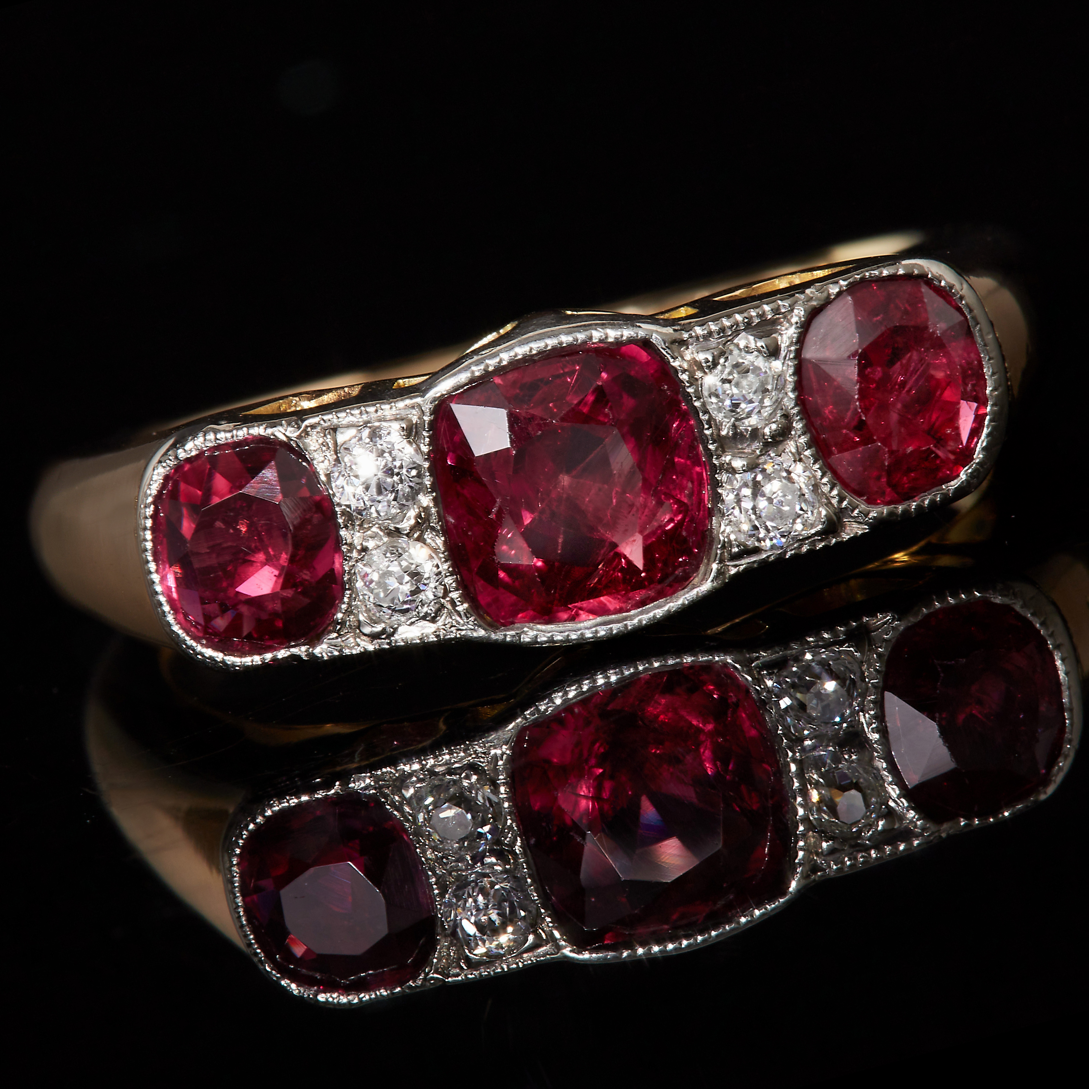 RUBY AND DIAMOND RING