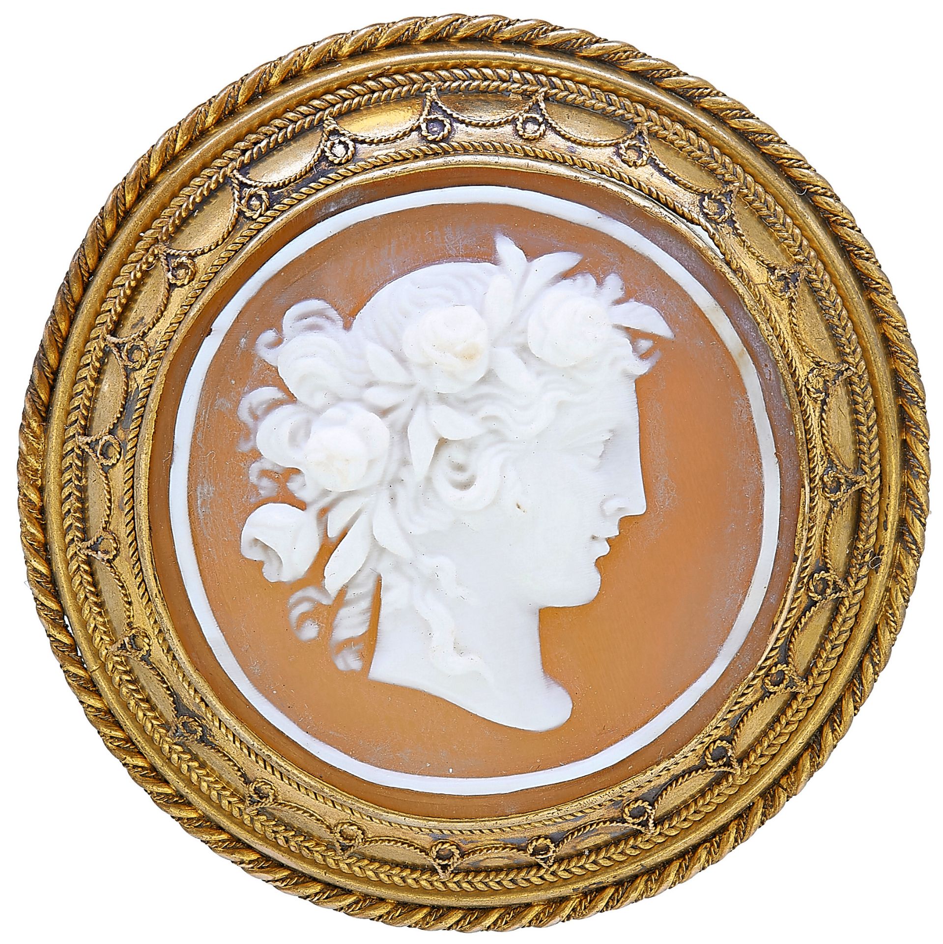 VICTORIAN CAMEO BROOCH