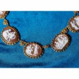 19TH CENTURY ETRUSCAN REVIVAL NECKLACE