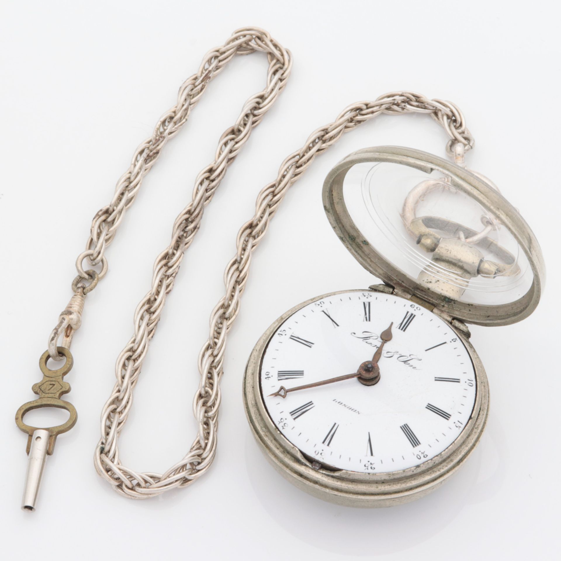 Rose & Son - Herrentaschenuhr - Image 6 of 15