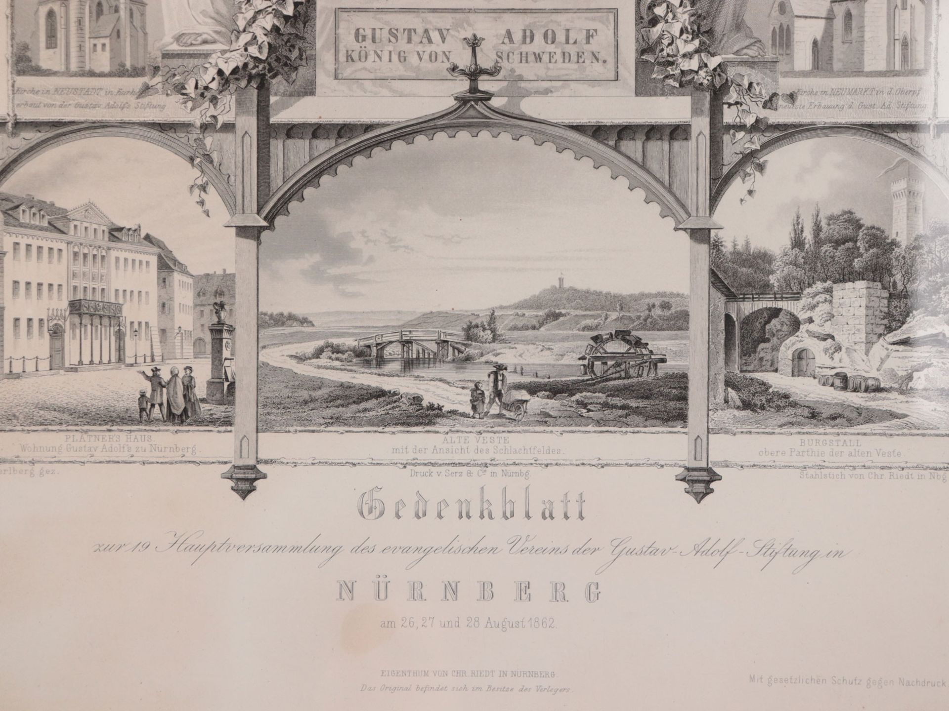 Nürnberg - Gedenkblatt - Image 3 of 4