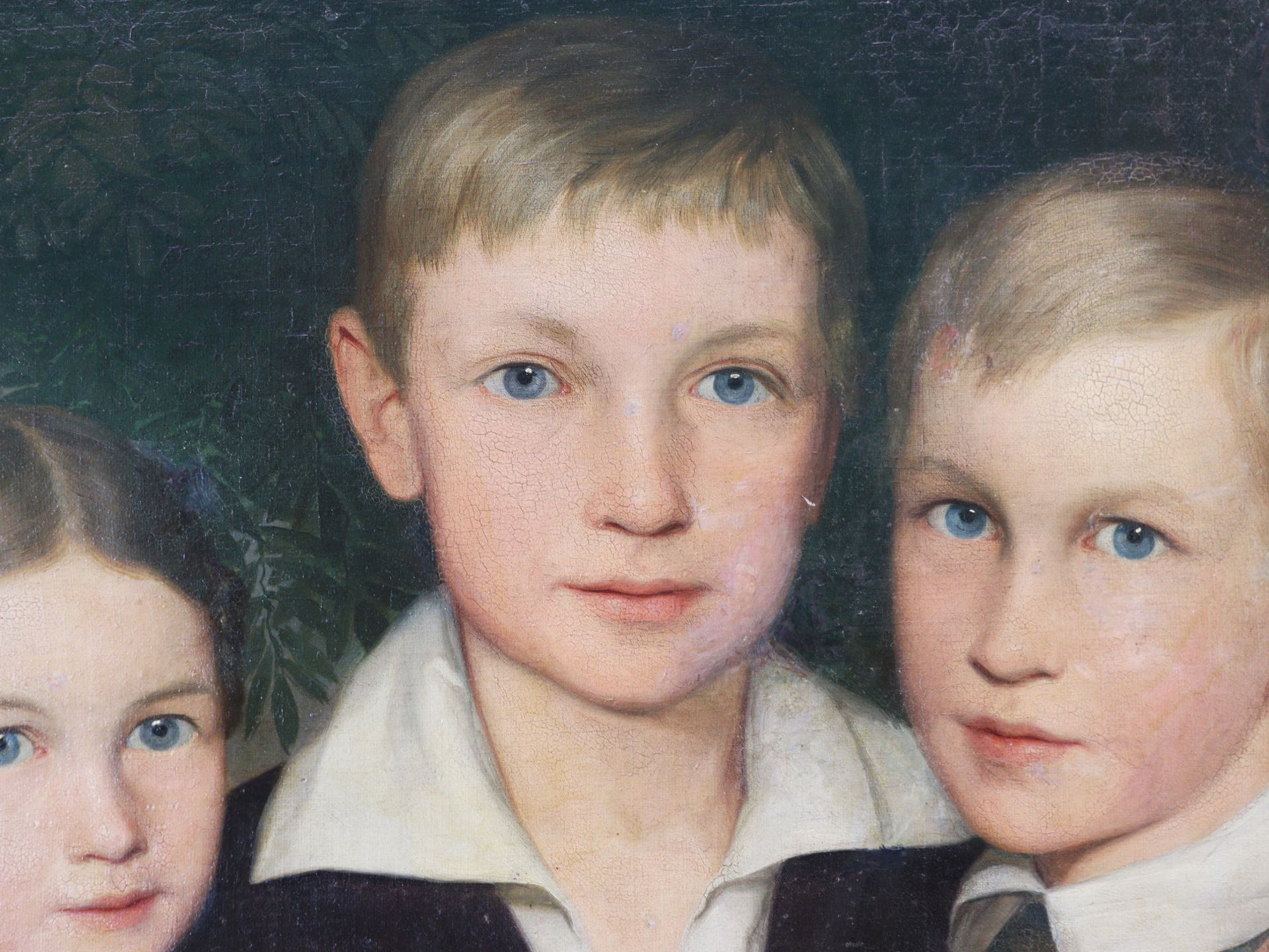 Unsigniert - Biedermeier - Kinderporträt - Bild 2 aus 5