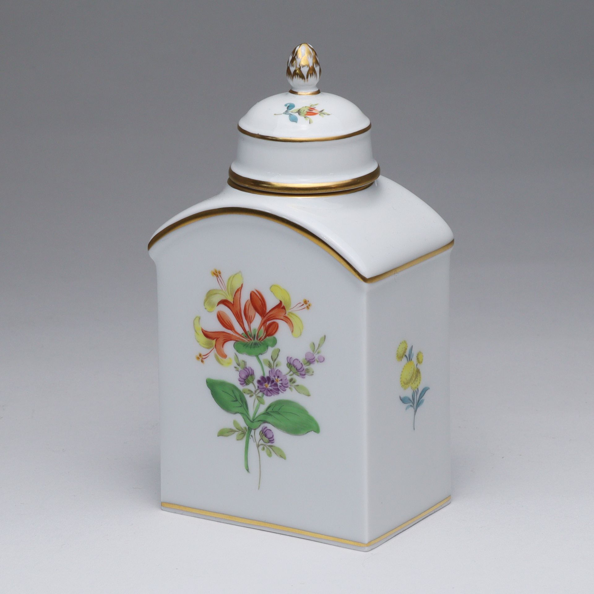 Meissen - "Blume zwei" Teedose - Bild 3 aus 7