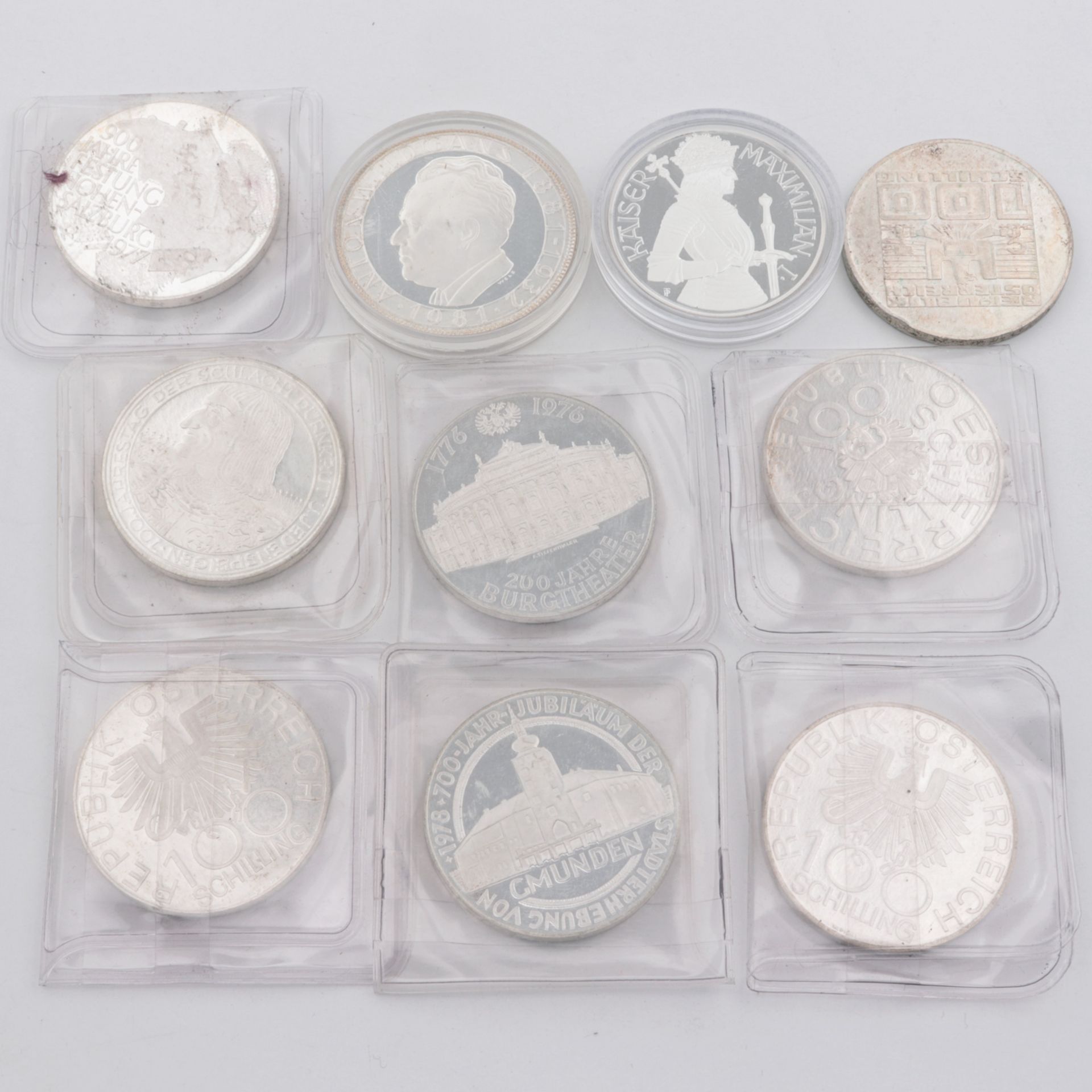 Silbermünzen - Österreich