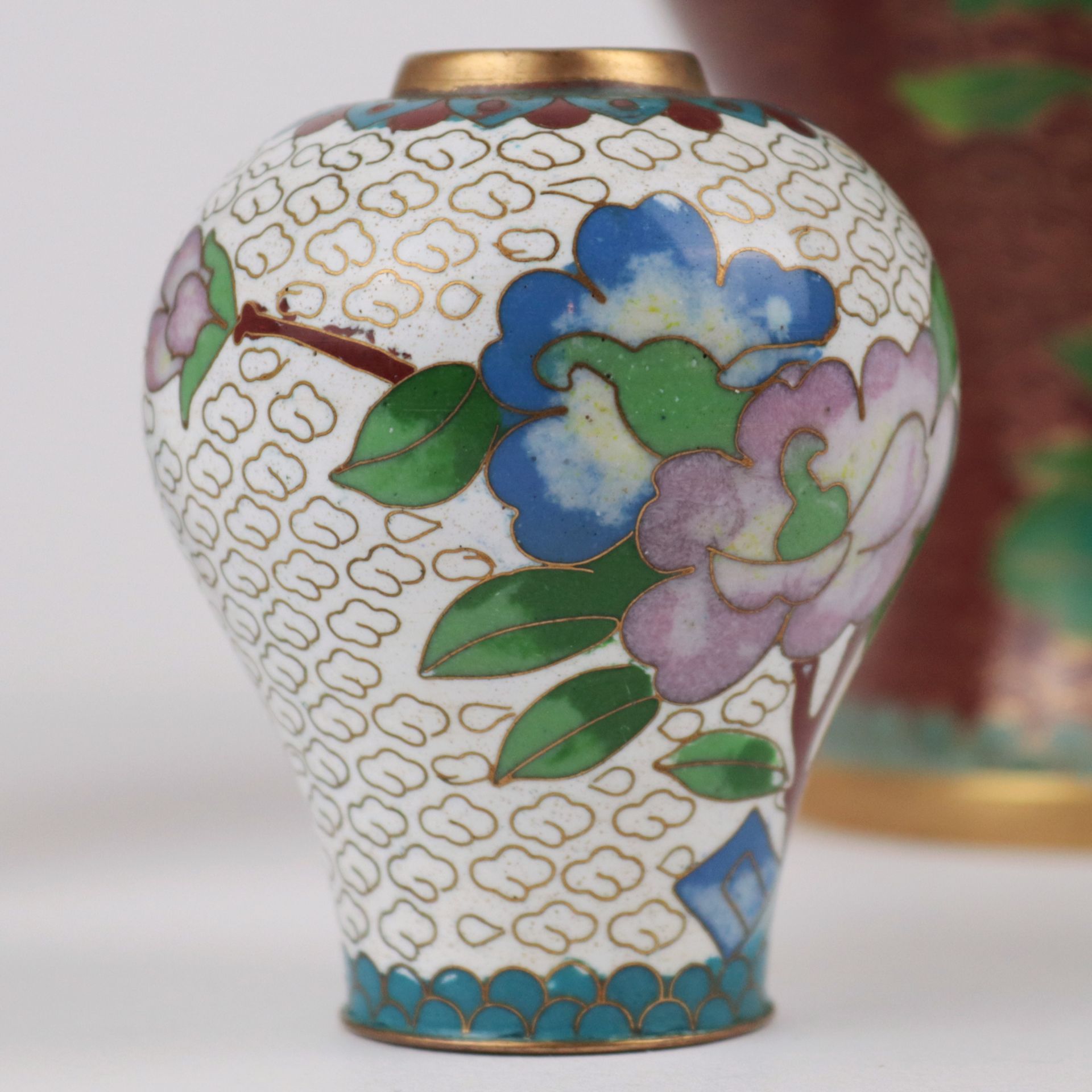 Cloisonné - Vasen - Bild 2 aus 4