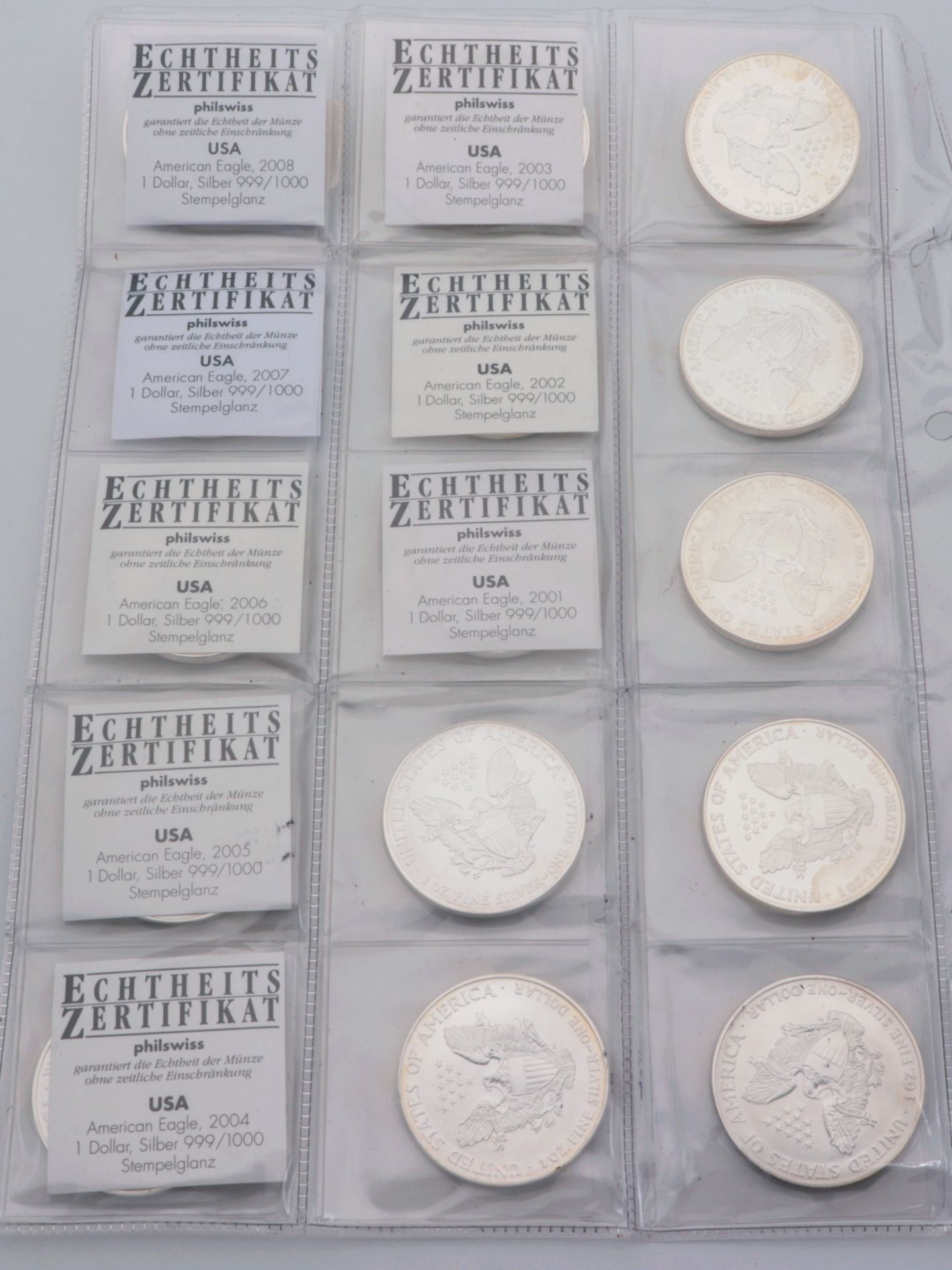 Silbermünzen - USA - Bild 2 aus 2