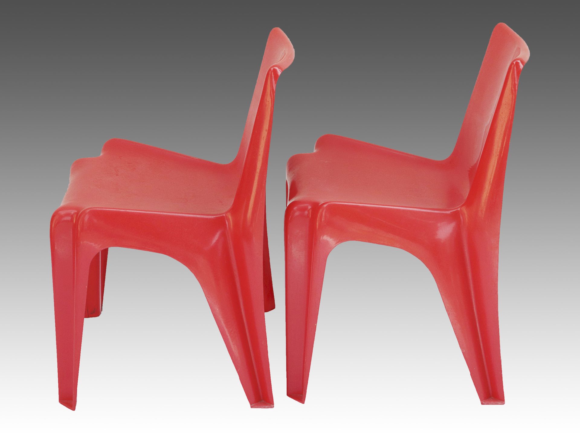 Bofinger - Paar Stühle - Bild 4 aus 7