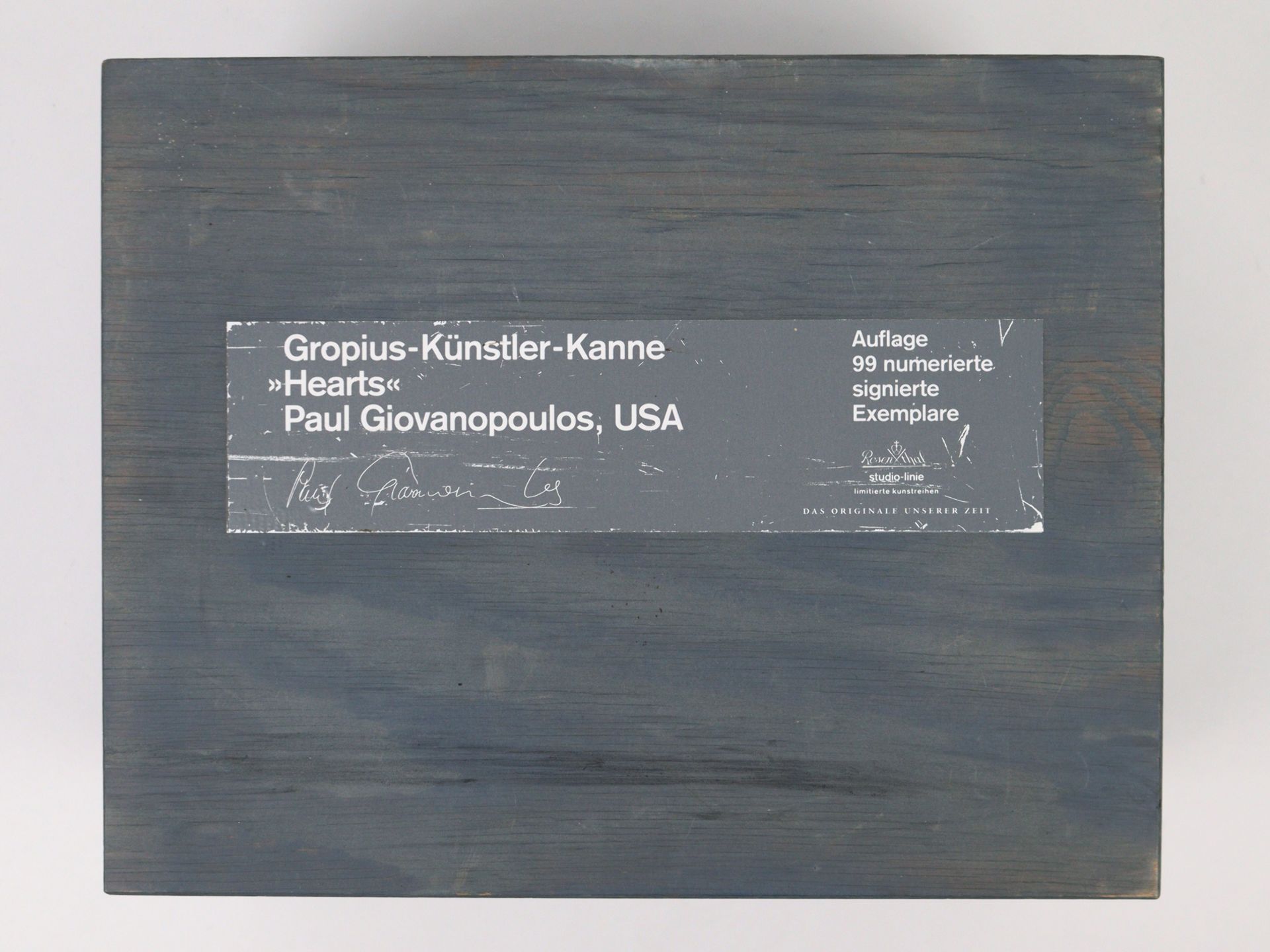 Rosenthal studio-linie - Gropius-Künstler-Kanne Paul Giovanopoulos, USA - Image 4 of 8