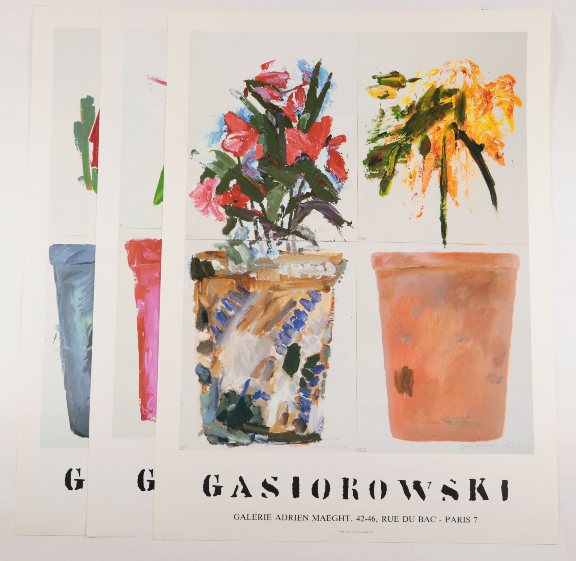 Ausstellungsplakate - Gasiorowski, Gérard