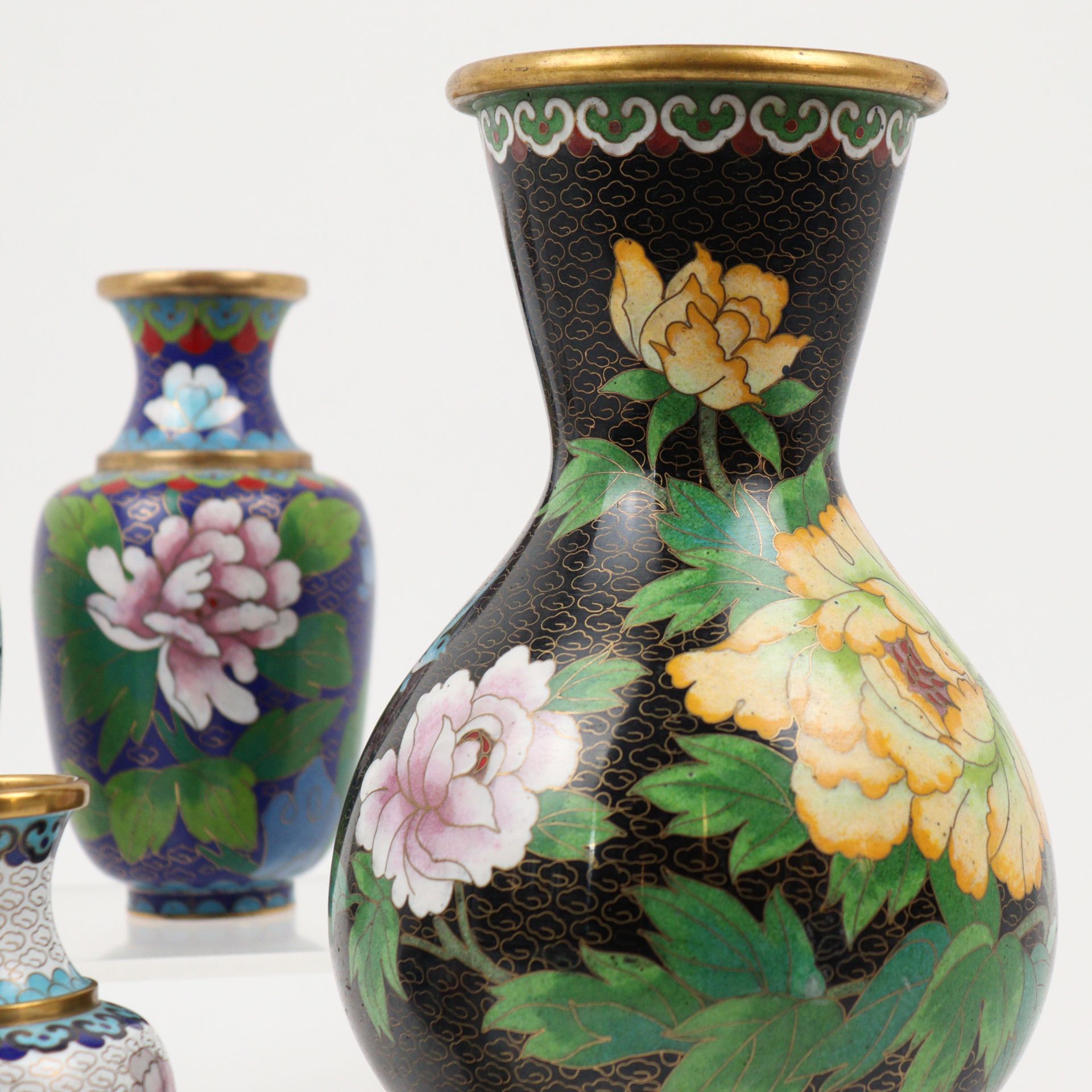 Cloisonné - Vasen - Bild 3 aus 5