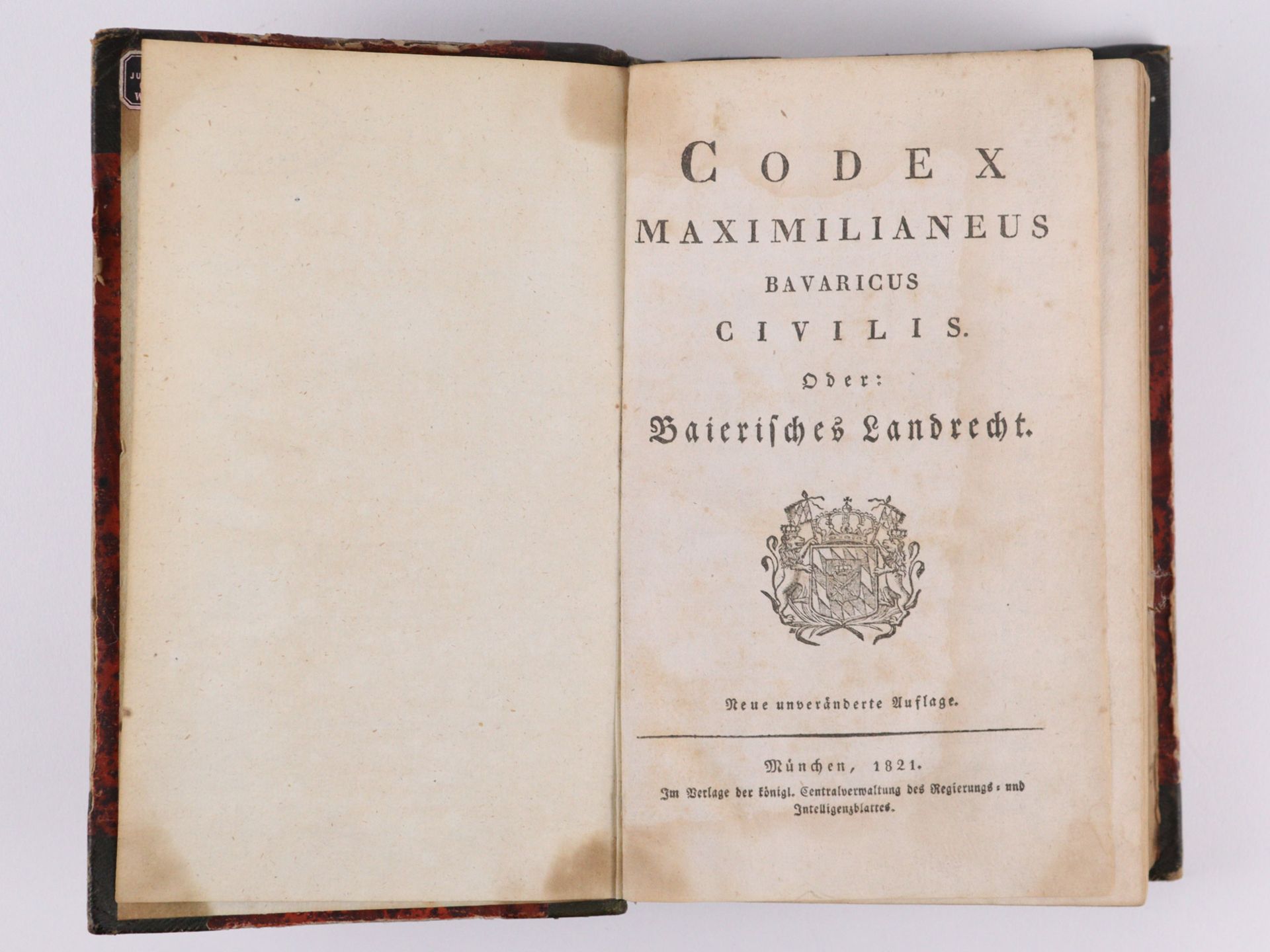 Codex Maximilianeus Bavaricus Civilis - Bild 3 aus 6