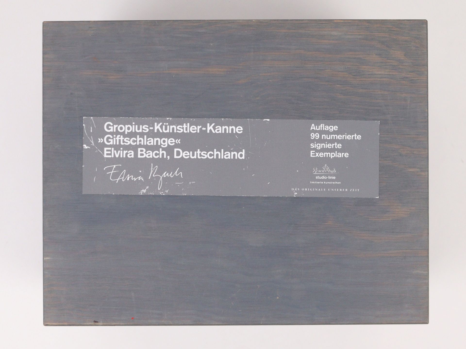 Rosenthal studio-linie - Gropius-Künstler-Kanne Elvira Bach, Deutschland - Image 11 of 11