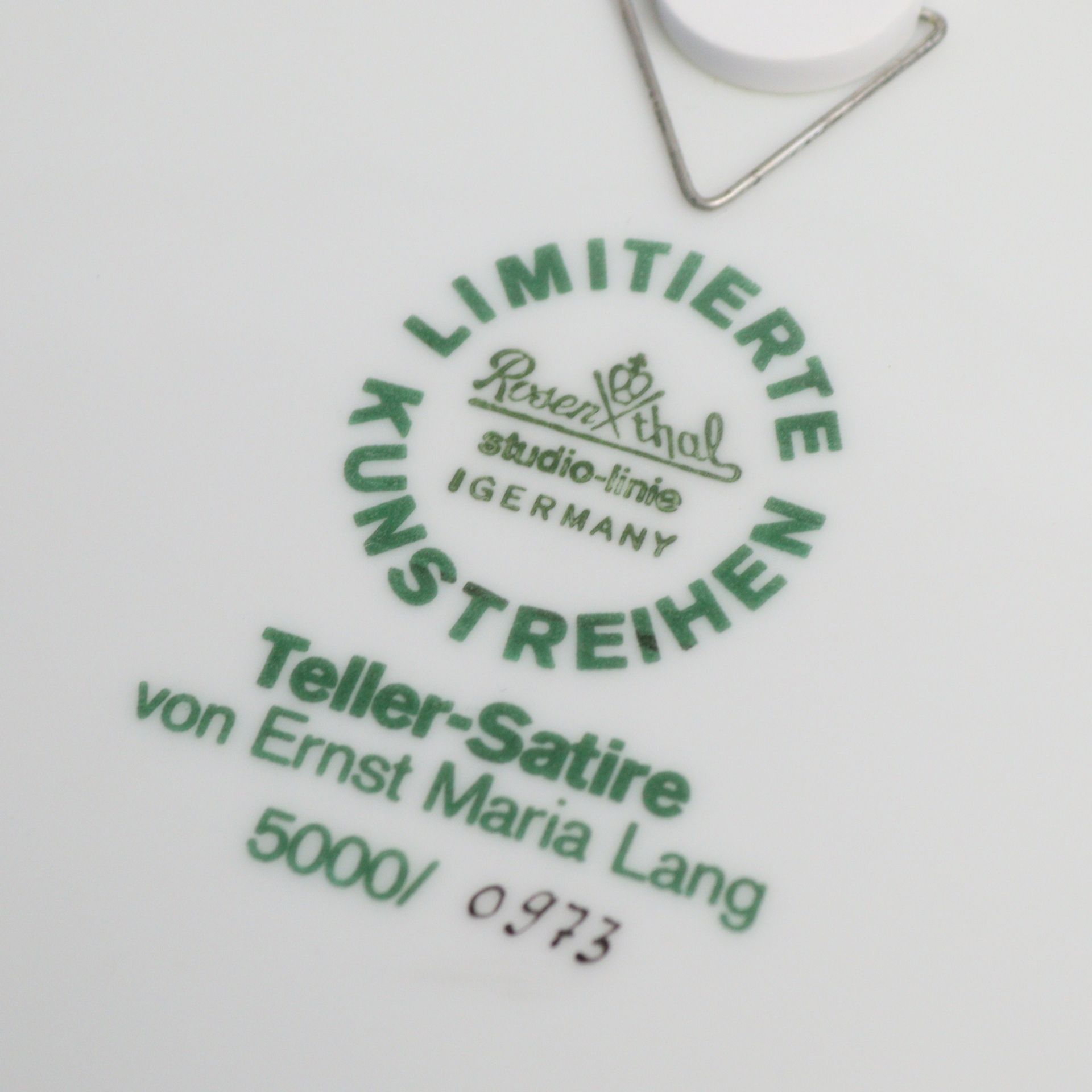 Rosenthal studio-linie - drei Teile "Teller-Satire" - Image 7 of 9